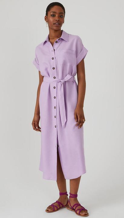 Produktbild La Redoute Collections Hemdblusenkleid Signature (42)