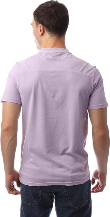 Actual product image Lyle and Scott Mens Natural Dyed Crew Neck T-Shirt (L)