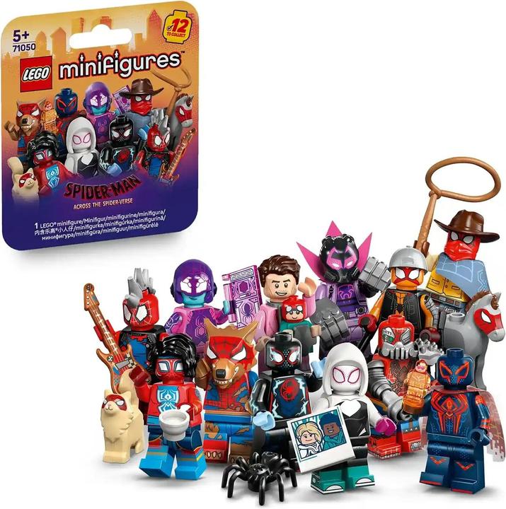 Produktbild LEGO Spider-Man: Across the Spider-Verse Display (71050, LEGO Minifiguren)