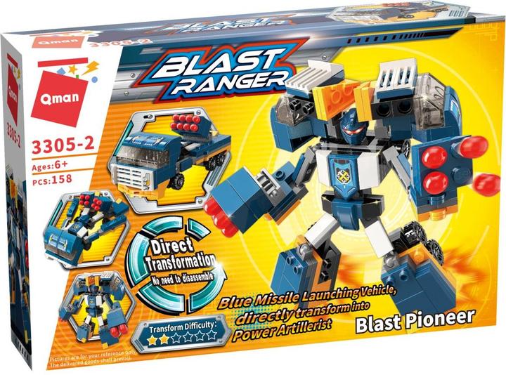 Produktbild Qman Blast Ranger 4er Set