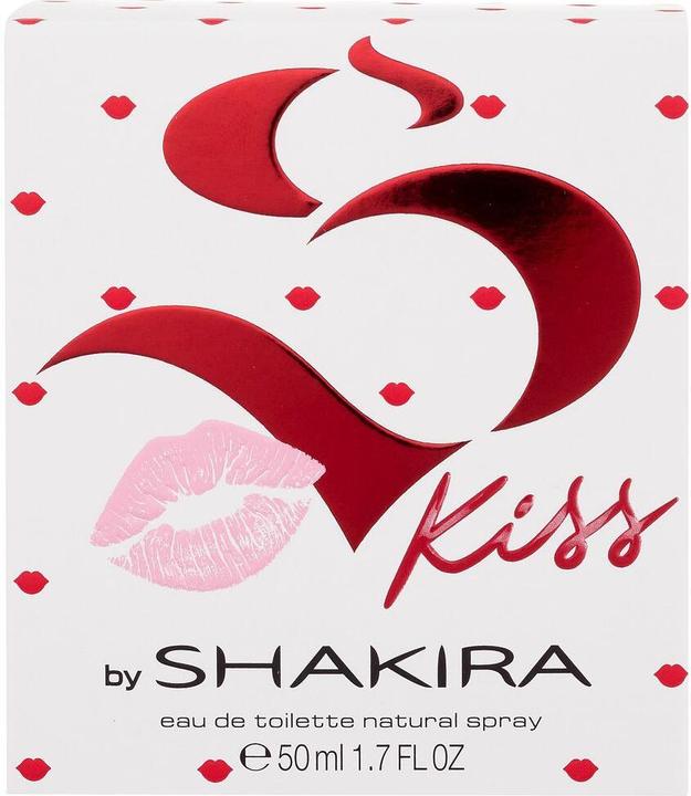 Actual product image Shakira S Kiss by Eau de Toilette Spray 50 ml (Eau de toilette, 50 ml)