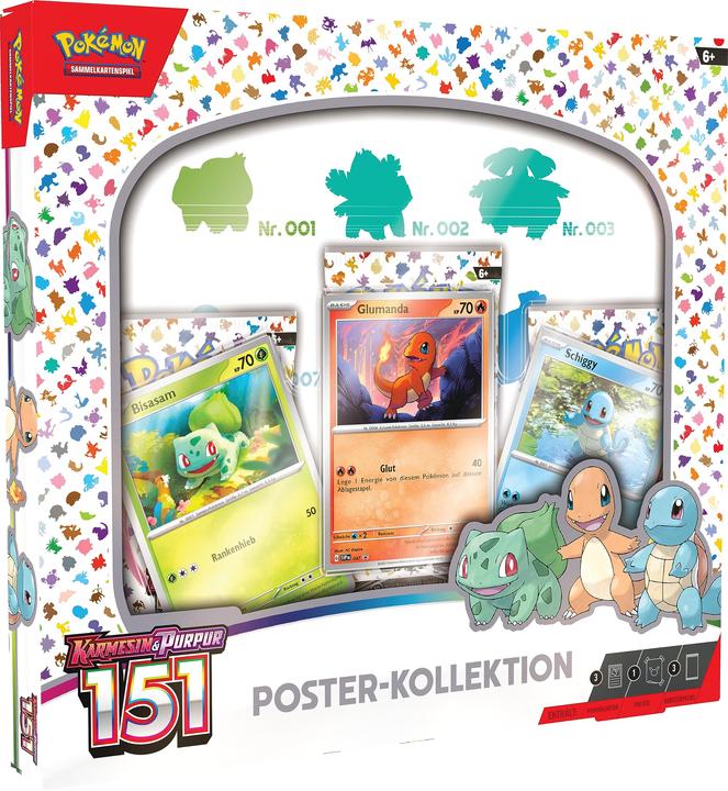 Actual product image Pokémon Karmesin & Purpur 03.5 Poster Box (German, Box Set & Collection)