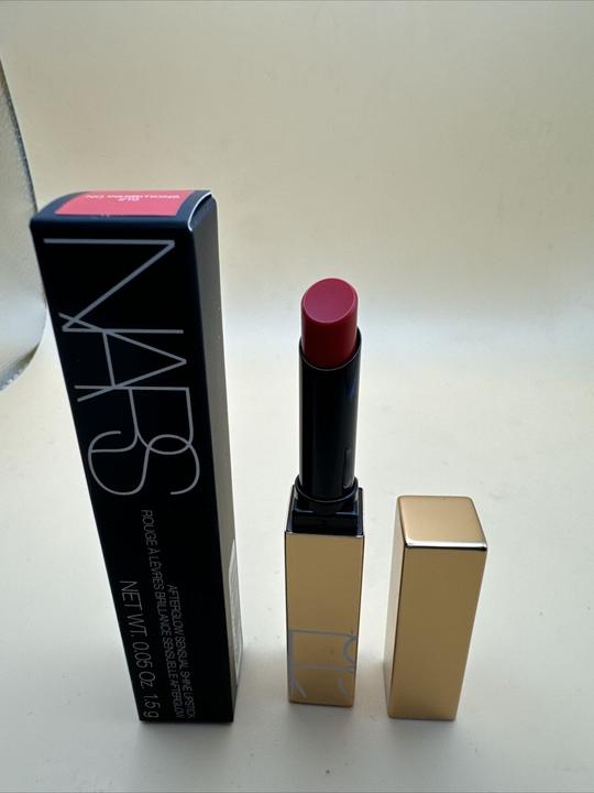 Actual product image NARS Cosmetics Afterglow Sensual Shine Lipstick No Inhibitions (No Inhibitions)