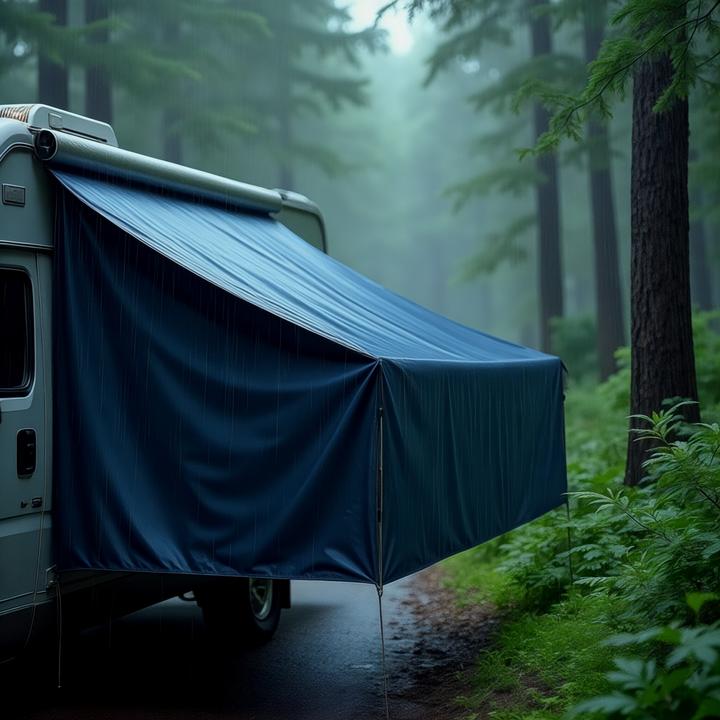 Produktbild Wiltec Abdeckplane wetterfest blau 3x2m PE Plane mit Ösen 240g/m² Gartenplane (3 x 2 m)