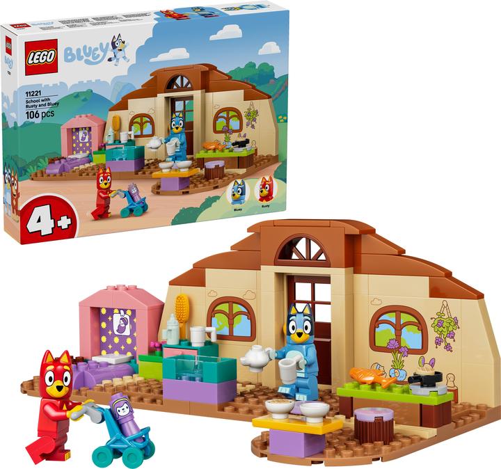 Produktbild LEGO Schule mit Rusty und Bluey (11221, LEGO Bluey)