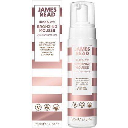 James Read, Selbstbräuner, Rose Glow Bronzing Mousse - 200 ml (Selbstbräunungsschaum, 200 ml)