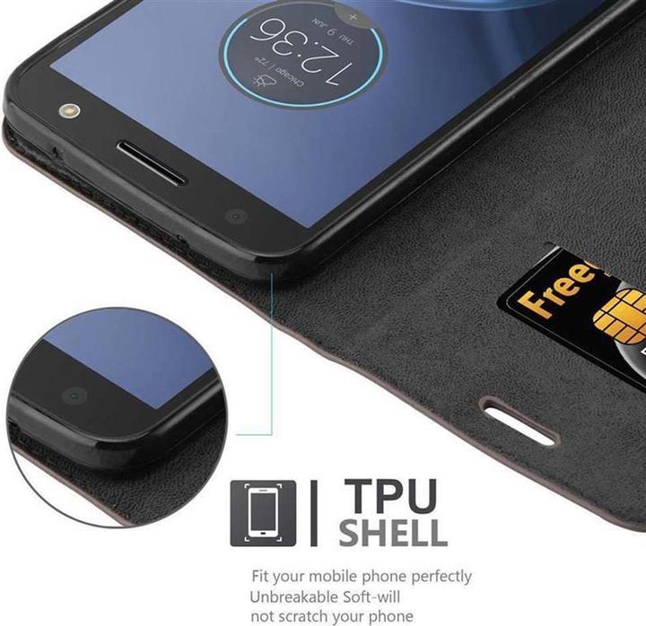 Produktbild Cadorabo Book Invisible Magnet Cover (Motorola Moto Z Force)