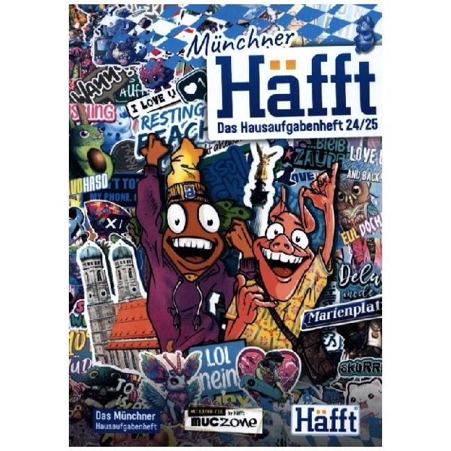 Münchner Hausaufgabenheft A5 2024/25, Schulbücher von Andreas Reiter