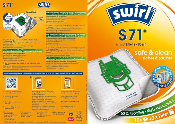 Produktbild Swirl S 71 EcoPor (12x)