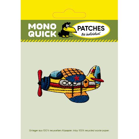 Thumbnail - Mono Quick Flugzeug, Applikationen, Mehrfarbig