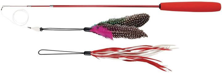 Trixie Spielangel (Spielangel Katze)