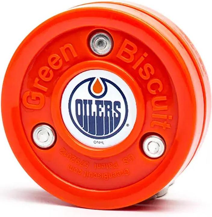 Green Biscuit NHL HockeyschlägerHANDLING PUCK Grüner Keks EDM Marineblau