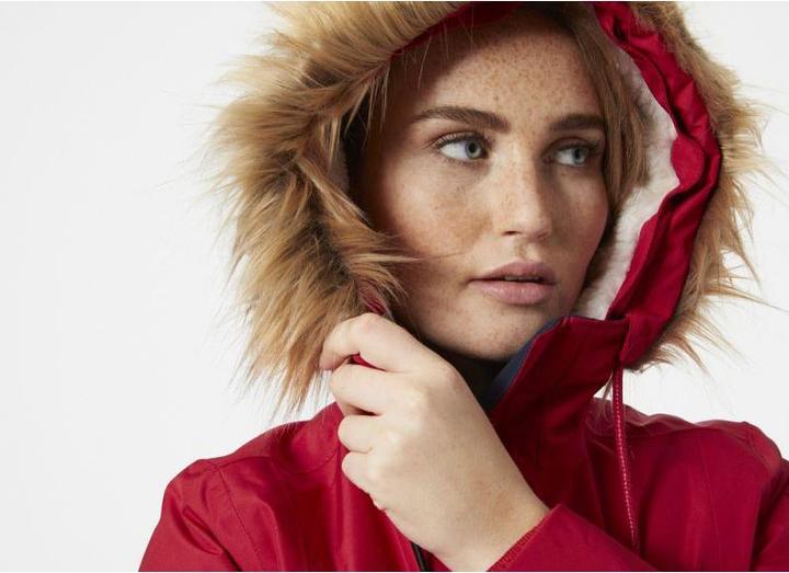 Produktbild Helly Hansen MAYEN Parka für Damen in rot - warmer Winterparka für den Alltag (38)