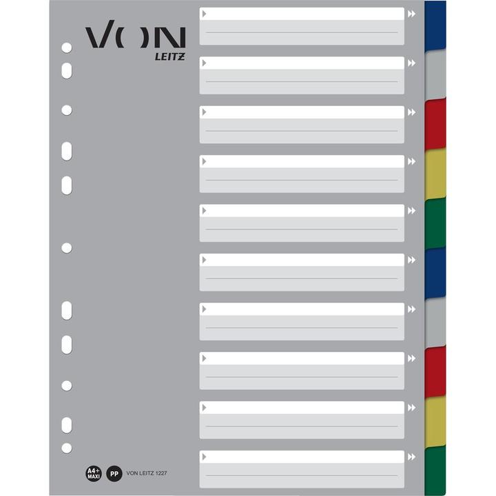 Image du produit von Intercalaires vierges, A4, 1-10