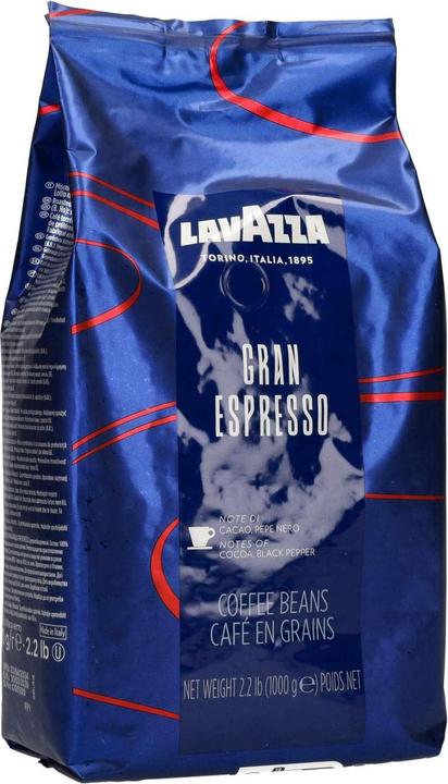 Lavazza Grand Espresso (1000 g, Dunkle Röstung)