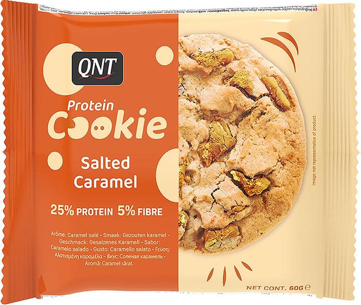 Actual product image QNT Protein Cookie (Salted Caramel, 1 pcs., 60 g)