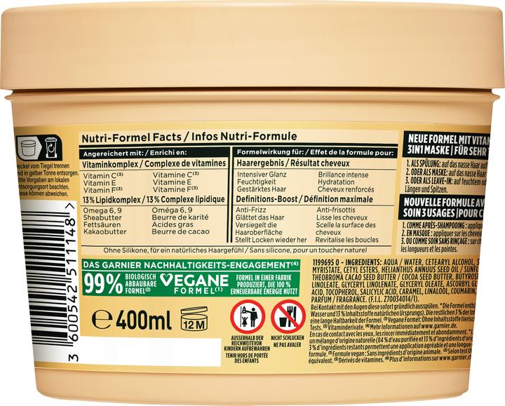 Produktbild Garnier Fructis Hairfood (400 ml)