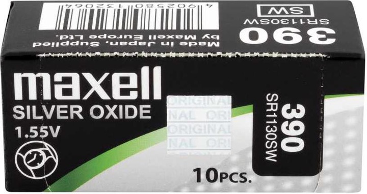 Produktbild Maxell SR1130SW (10 Stk., SR54, 83 mAh)