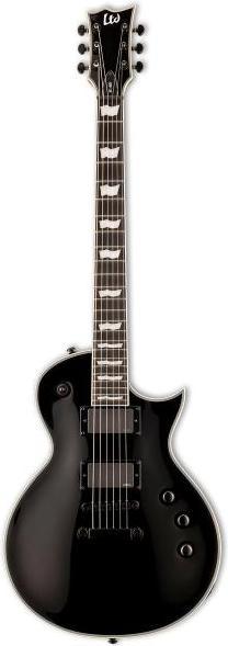 Actual product image ESP LTD EC-401BK Electric Guitar Black with Cable (Electric guitar, Plastic, Mahogany, Pao-Ferro)