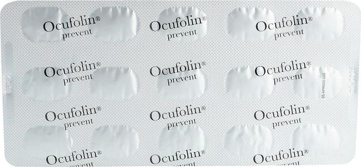 Nährwerte und Zutaten Ocufolin prevent Kaps (90 Stück, Kapseln, 114 g)