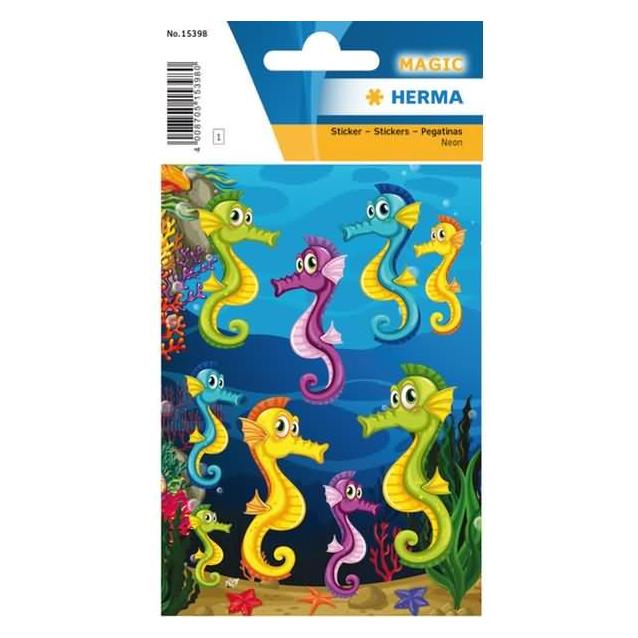 HERMA, Stickers, Zeepaard sticker (9 Sticker)