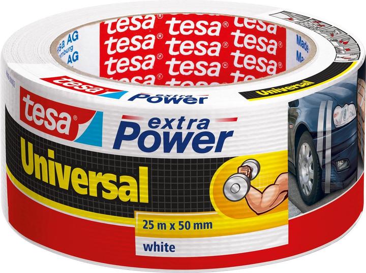 tesa Nastro in tessuto EXTRA POWER UNIVERSAL, nastro adesivo rinforzato con tessuto (50 mm)