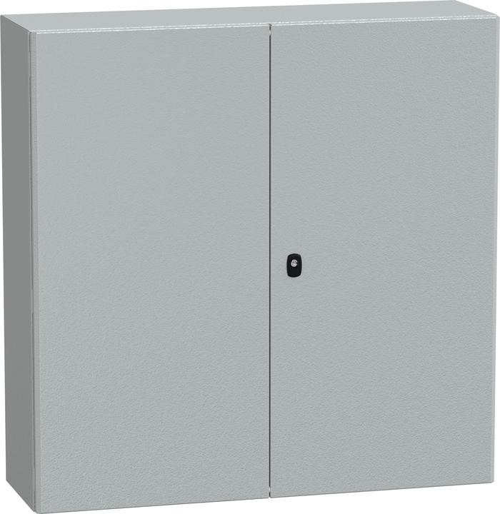 Actual product image Schneider Electric Spacial S3D db solid door w. mounting plate NSYS3D101030DP