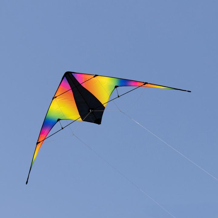 Produktbild Schildkröt SCHILDKR™T Lenkdrache Stunt Kite 160, Regenbogenfarben