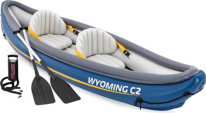 Intex Inflatable Canoe Colorbaby Wyoming C2 307 x 89 x 53 cm (2 Personen)