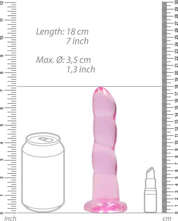 Immagine prodotto RealRock 7" / 17cm Non Realistic Dildo Suction Cup