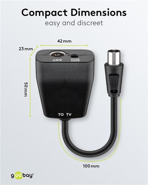 Actual product image Goobay DC feed crossover with power supply unit (Other)