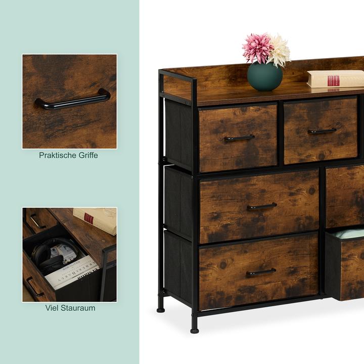 Productafbeelding Relaxdays Commode (100 x 30,5 x 85 cm)