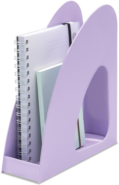 Actual product image Han Magazine file Re-LOOP pastel purple (C4, A4)