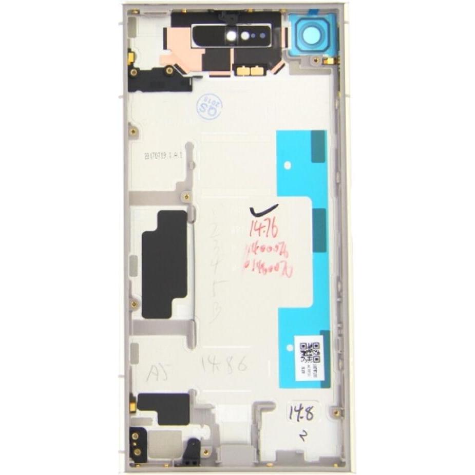 Thumbnail - Sony Xperia XZ1 G8341 Rückseite silber (Akku, Sony Xperia XZ1), Mobilgerät Ersatzteile, Silber