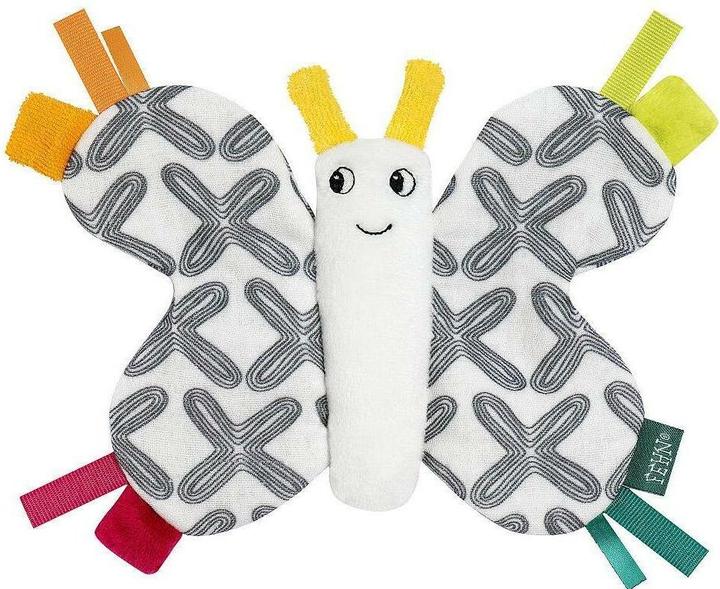 Fehn Greifling Knister-Schmetterling Mehrfarbig, Material