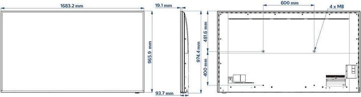 Produktbild Philips 58BFL2114/12 (3840 x 2160 Pixel, 58")