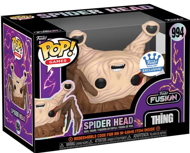 Actual product image Funko POP! Fusion Spider Head Exclusive