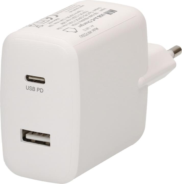 Max Hauri USB Charger USB A/C 30W (30 W, 2 ports)