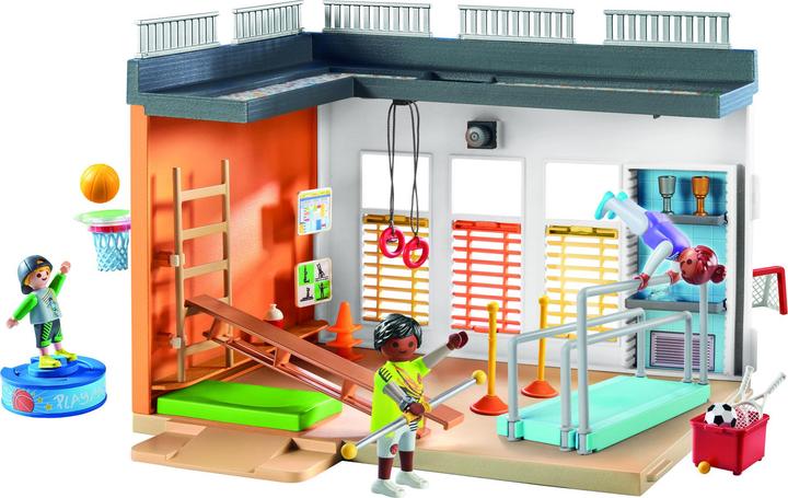 Produktbild Playmobil Anbau Turnhalle (71328, Playmobil City Life)