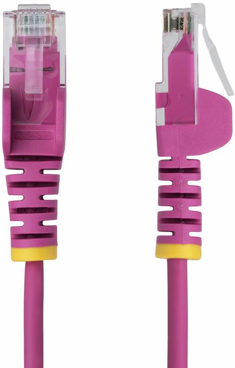 Actual product image StarTech .com N6PAT100CMPKS, 1 m, Cat6, U/UTP (UTP), RJ-45, RJ-45, Pink (CAT6, 1 m)