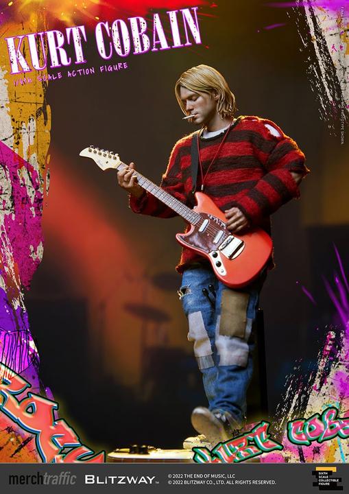 Produktbild Blitzway Kurt Cobain figurine 1/6 On Stage 31 cm