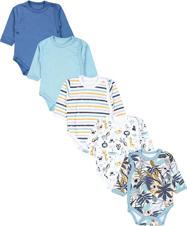 Actual product image TupTam Wickelbody Langarm - 5er Set (56)