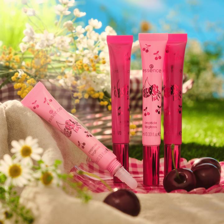 Produktbild essence SO CHERRY happy peptide lipgloss (10)