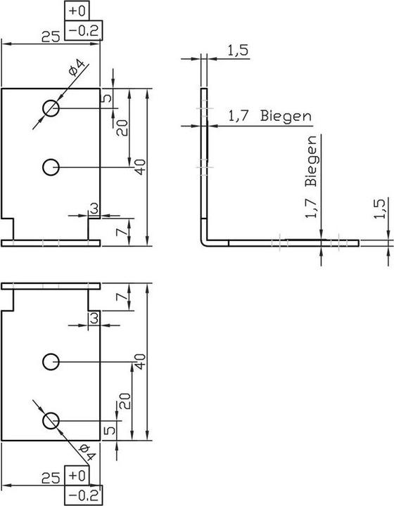 Image du produit Werkstarck Equerre de fixation