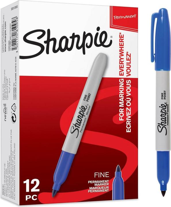 Produktbild Sharpie Feiner Permanentmarker (12x)