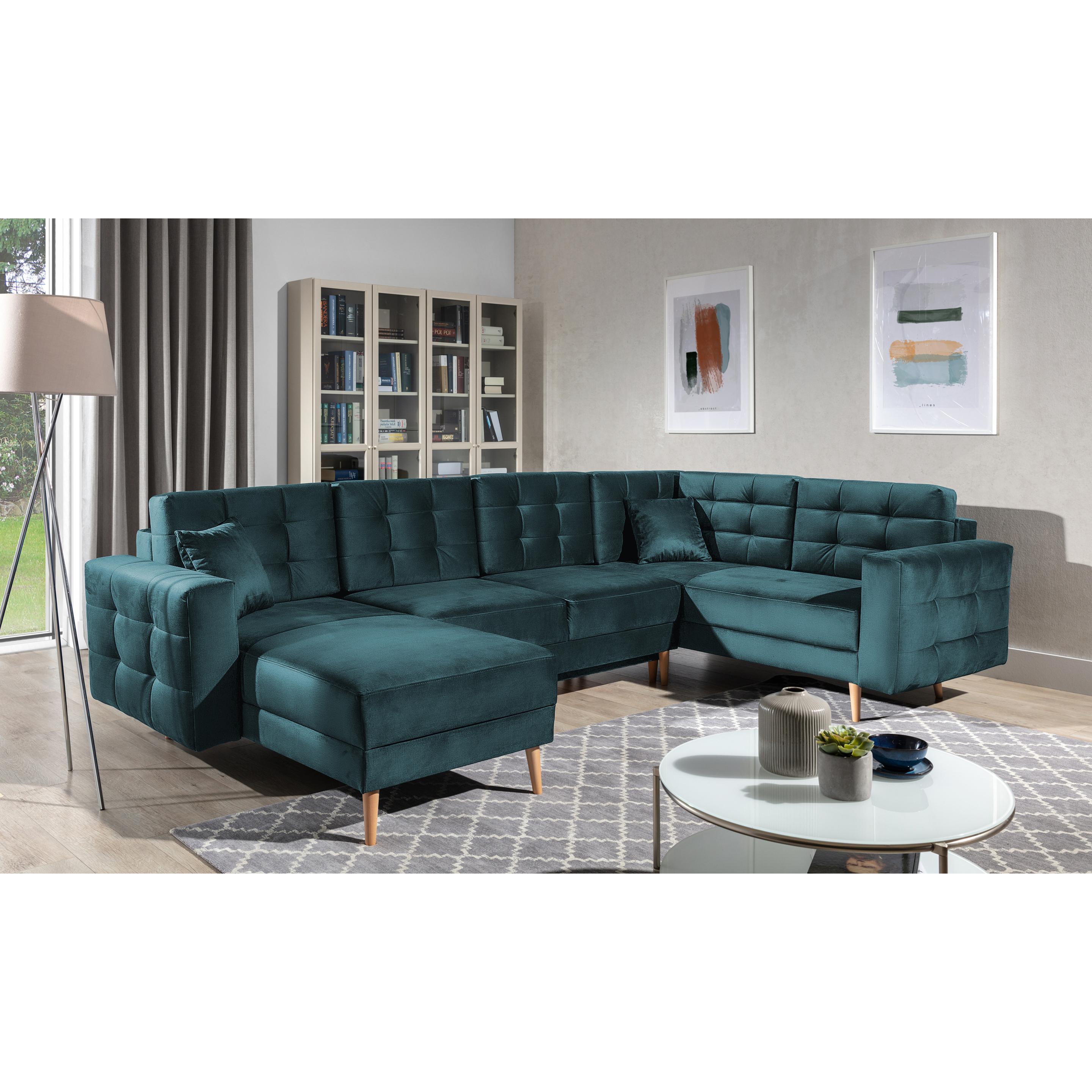 ELTAP, Sofa, Asgard U (Wohnlandschaft, 5-Sitzer, Bettsofa)