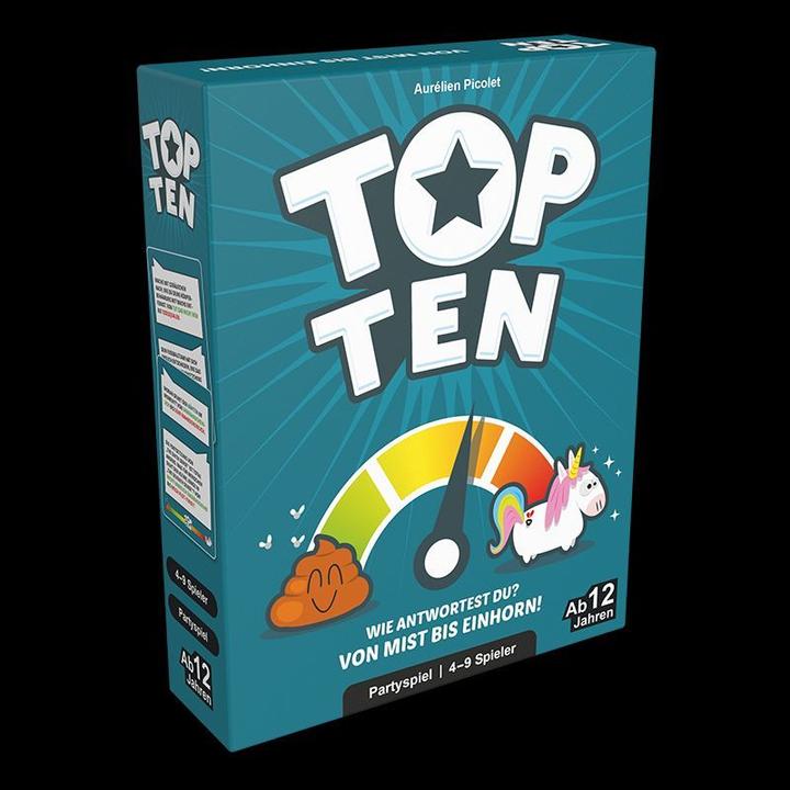 Produktbild Cocktail games Top Ten (Deutsch, 4 - 9 Spieler)