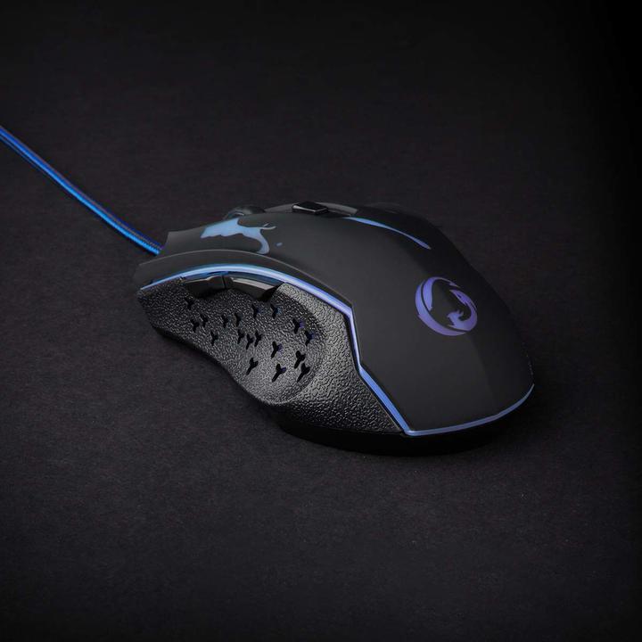 Actual product image Nedis Gaming Mouse | Wired | 1200 / 1800 / 2400 / 3600 dpi | Adjustable DPI | Number of buttons: 6 (Cable)
