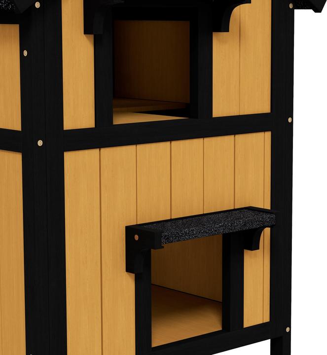 Produktbild PawHut Katzenhaus (Katze)