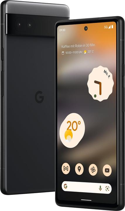 Image du produit Google Pixel 6a (128 Go, Charcoal, 6.10", SIM + eSIM, 12.20 Mpx, 5G)